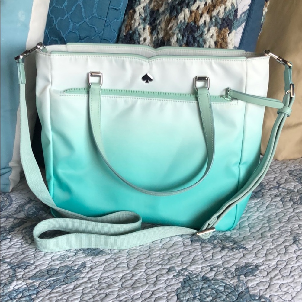 Kate Spade Jae Degrade Satchel Figigreen Ombre
